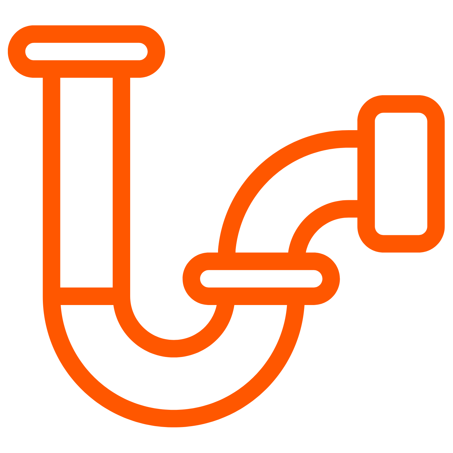water-and-sewer-line-icon